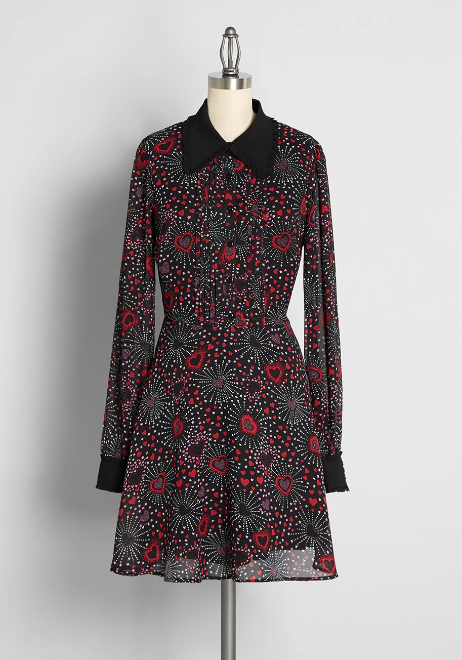 Explosion Of Love Mini Dress - Olabens