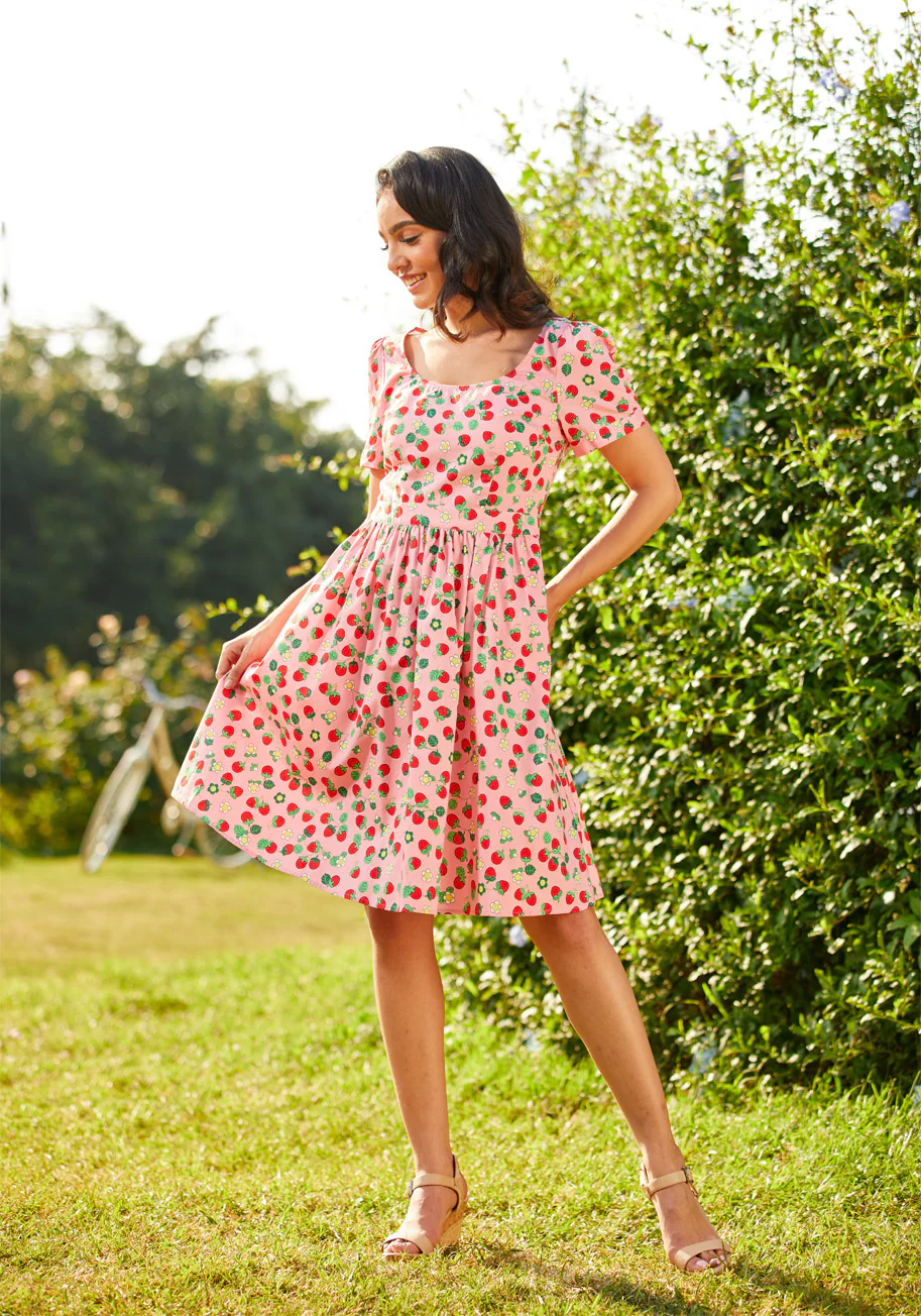 What's The Scoop? A-Line Dress - Olabens