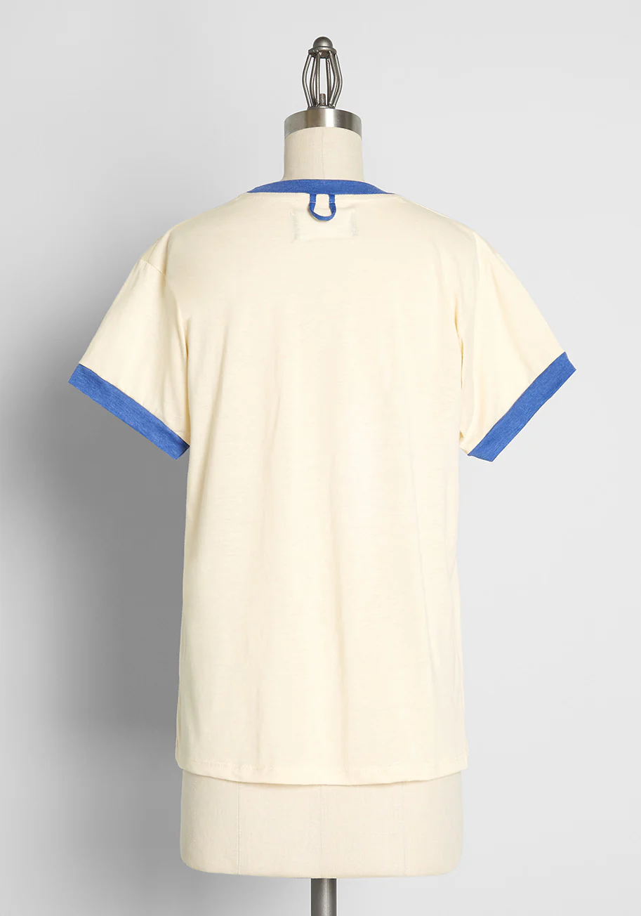 Isnyt x Camp Collection Stacked With Smarts Ringer Tee - Olabens