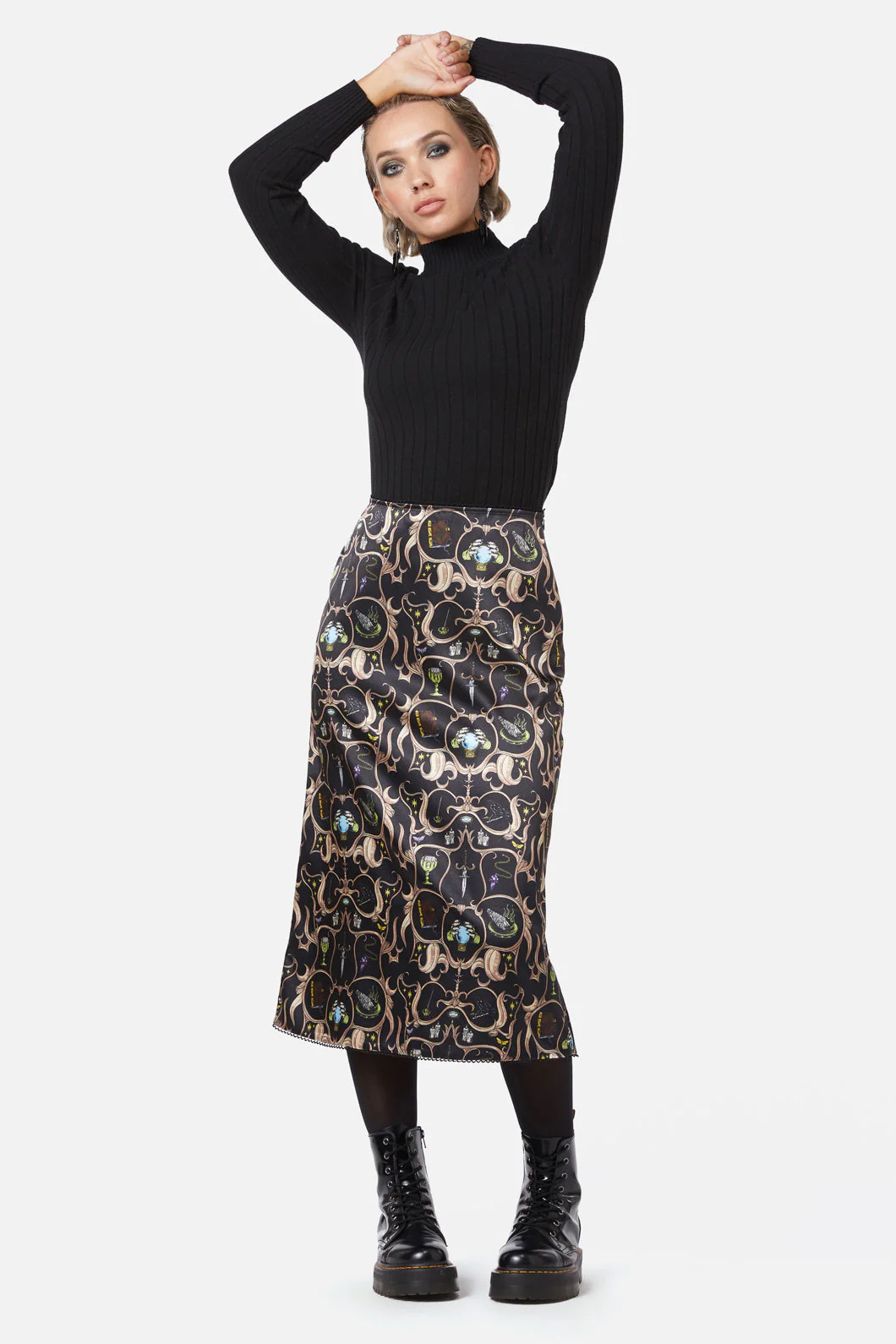 Ceremonial Midi Skirt - Olabens