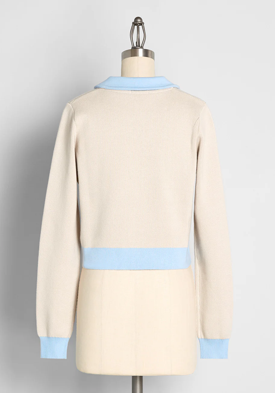 Studious and Stylish Sweater Jacket - Olabens