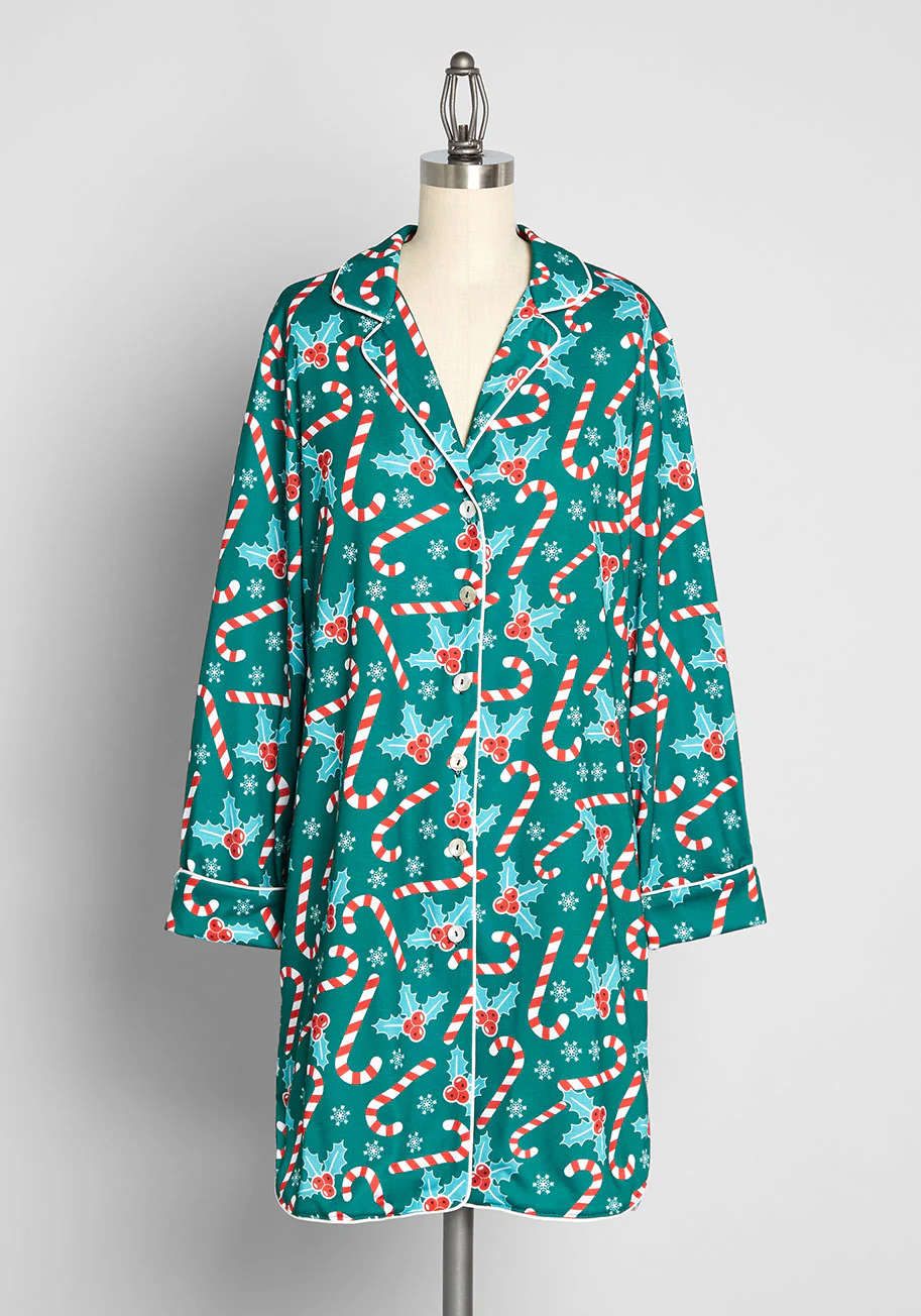 Holiday Confetti Sleep Shirt - Olabens