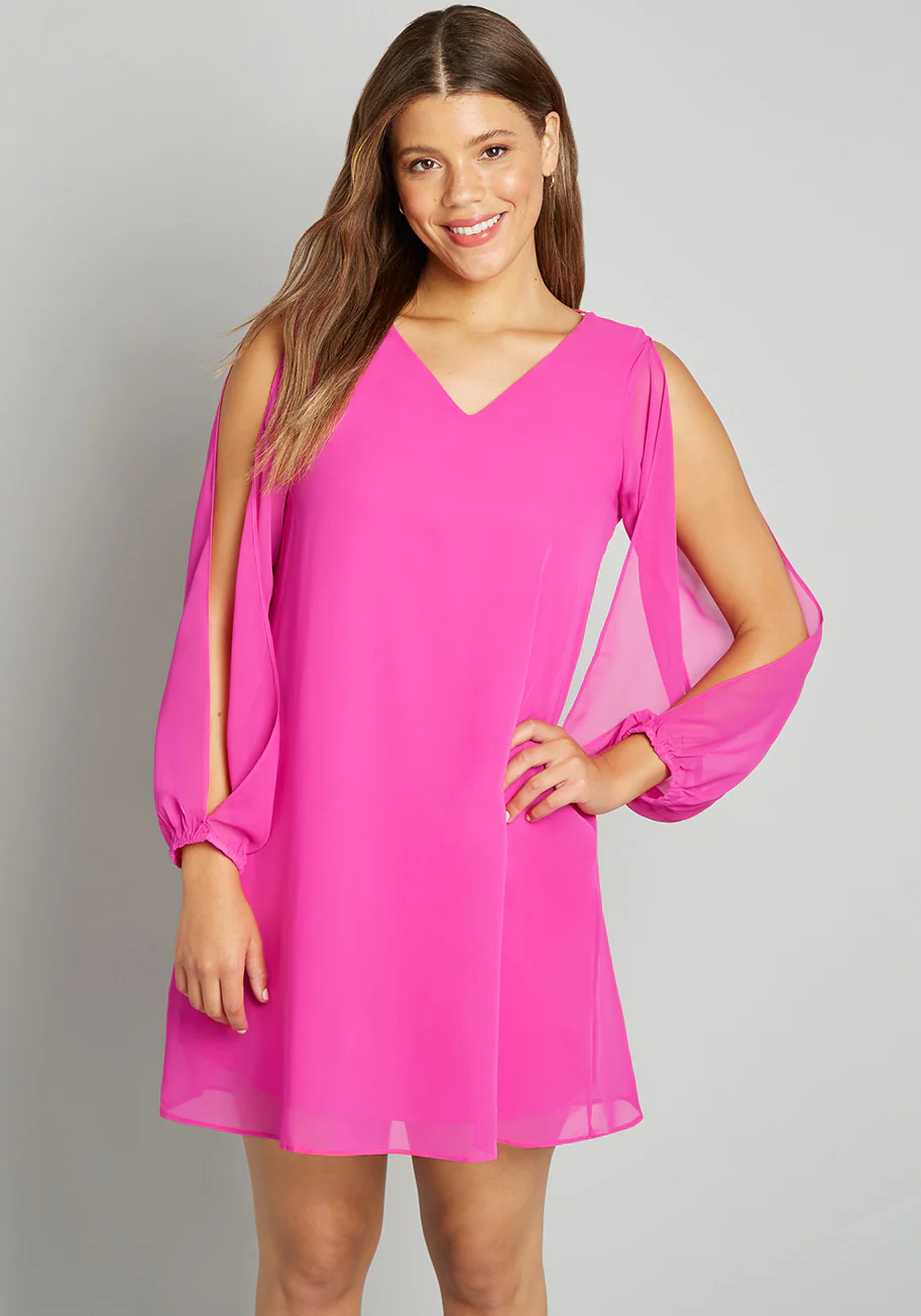 Looking So Luxe Shift Dress - Olabens