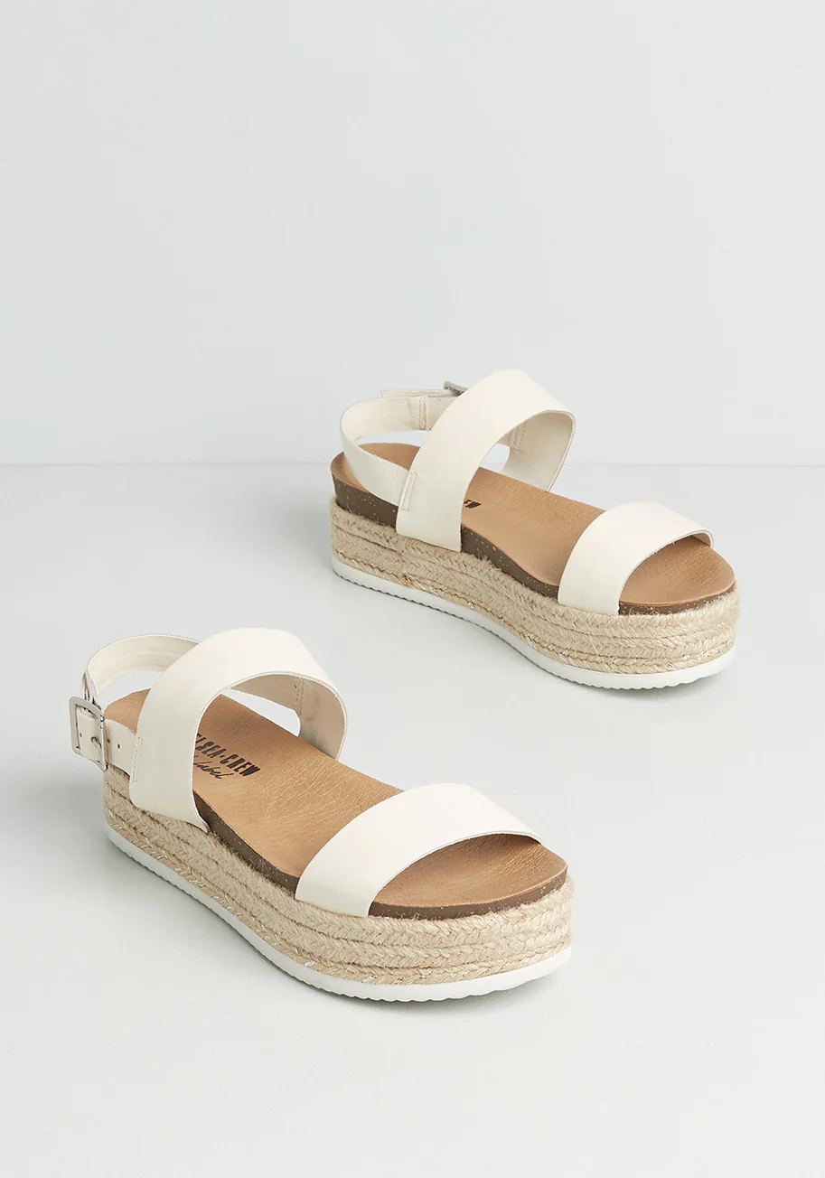 Sand and Sea, Please! Espadrille Sandal - Olabens