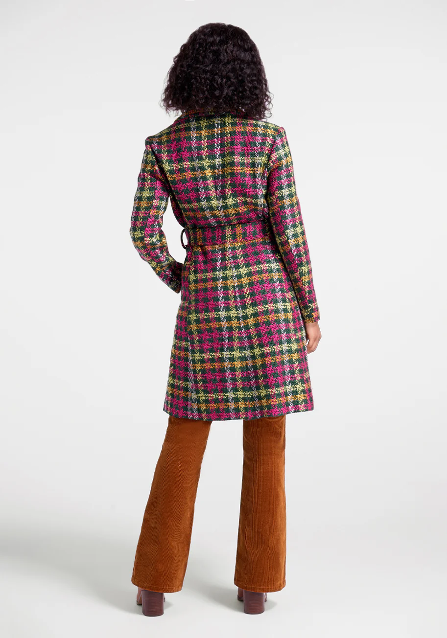 Assertive And Skirted Car Coat - Olabens