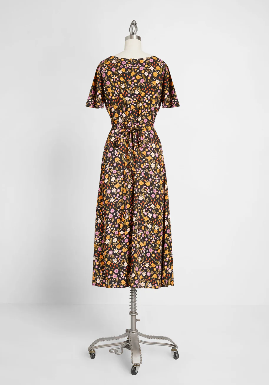 Isnyt x Princess Highway Floral Midi Dress - Olabens