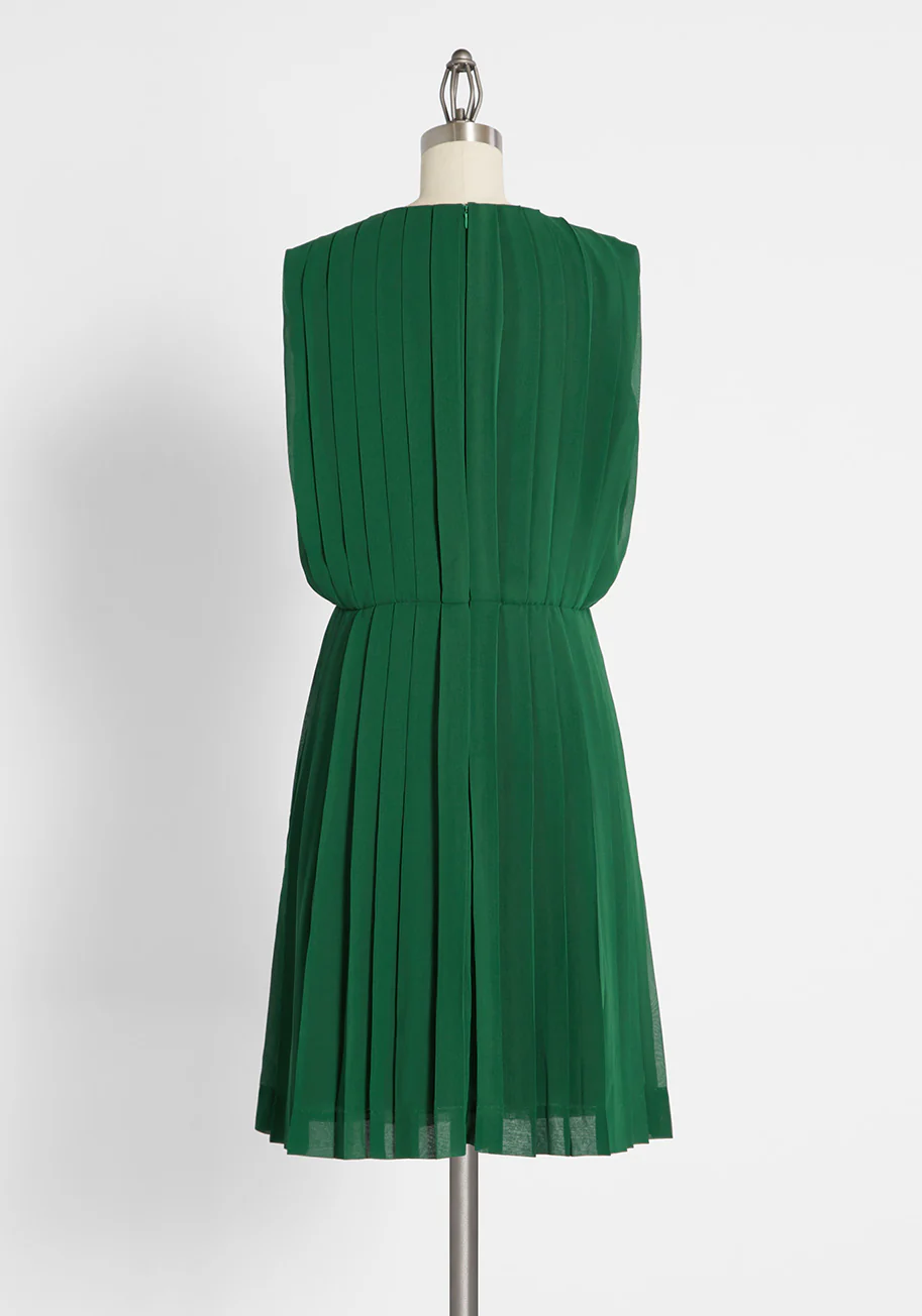 The Pleat-est Things Mini Dress - Olabens