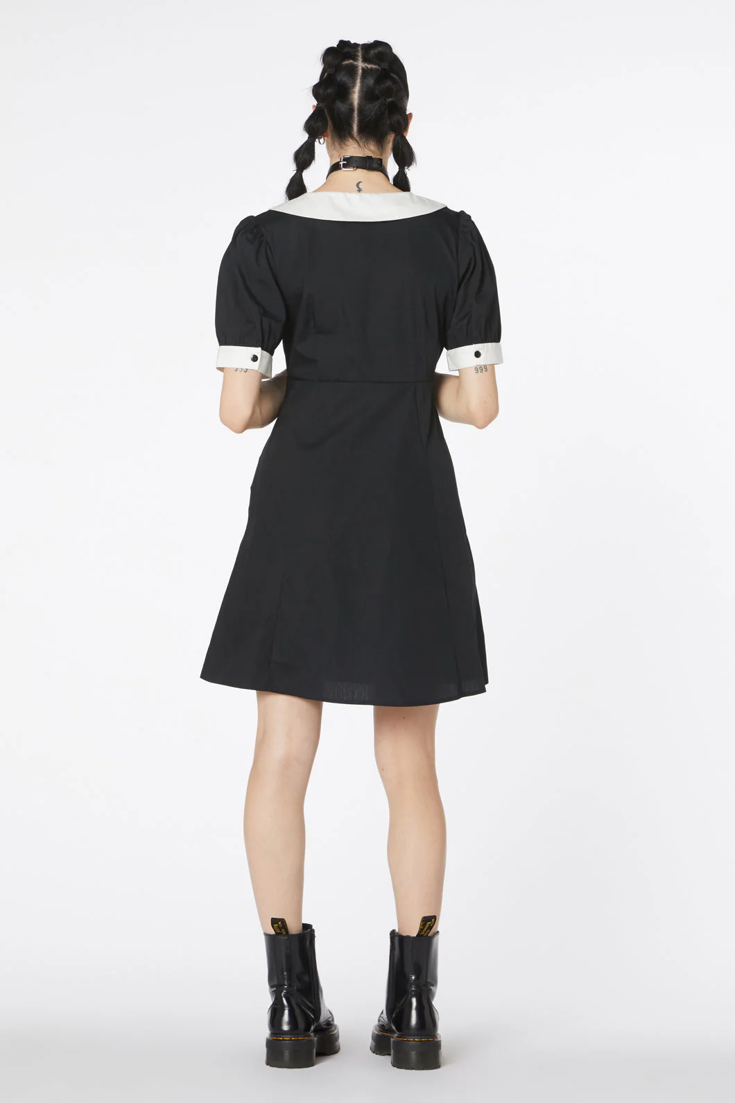 Puppy Embroidery Dress - Olabens