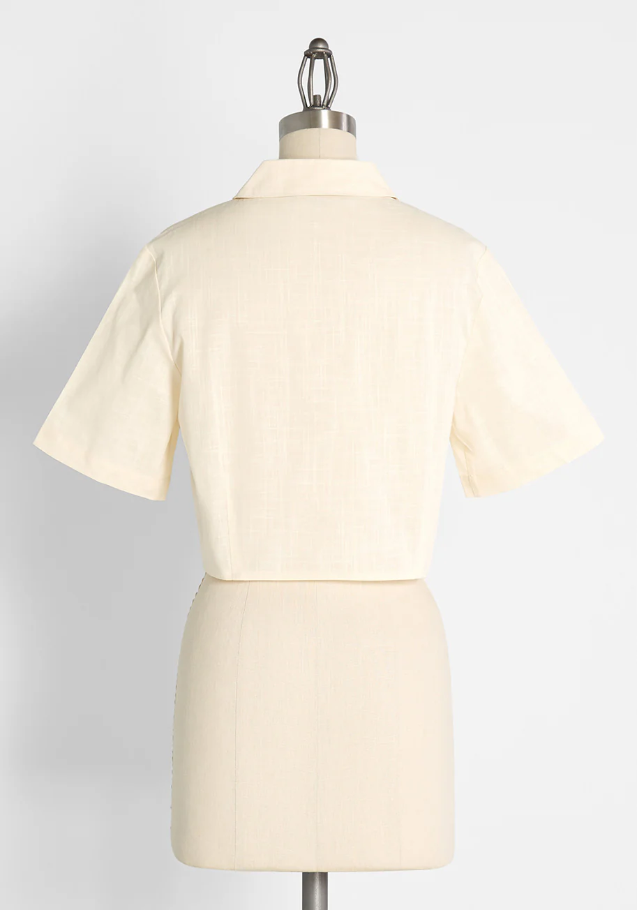 Safari Sun Chasers Tie-Waist Top - Olabens