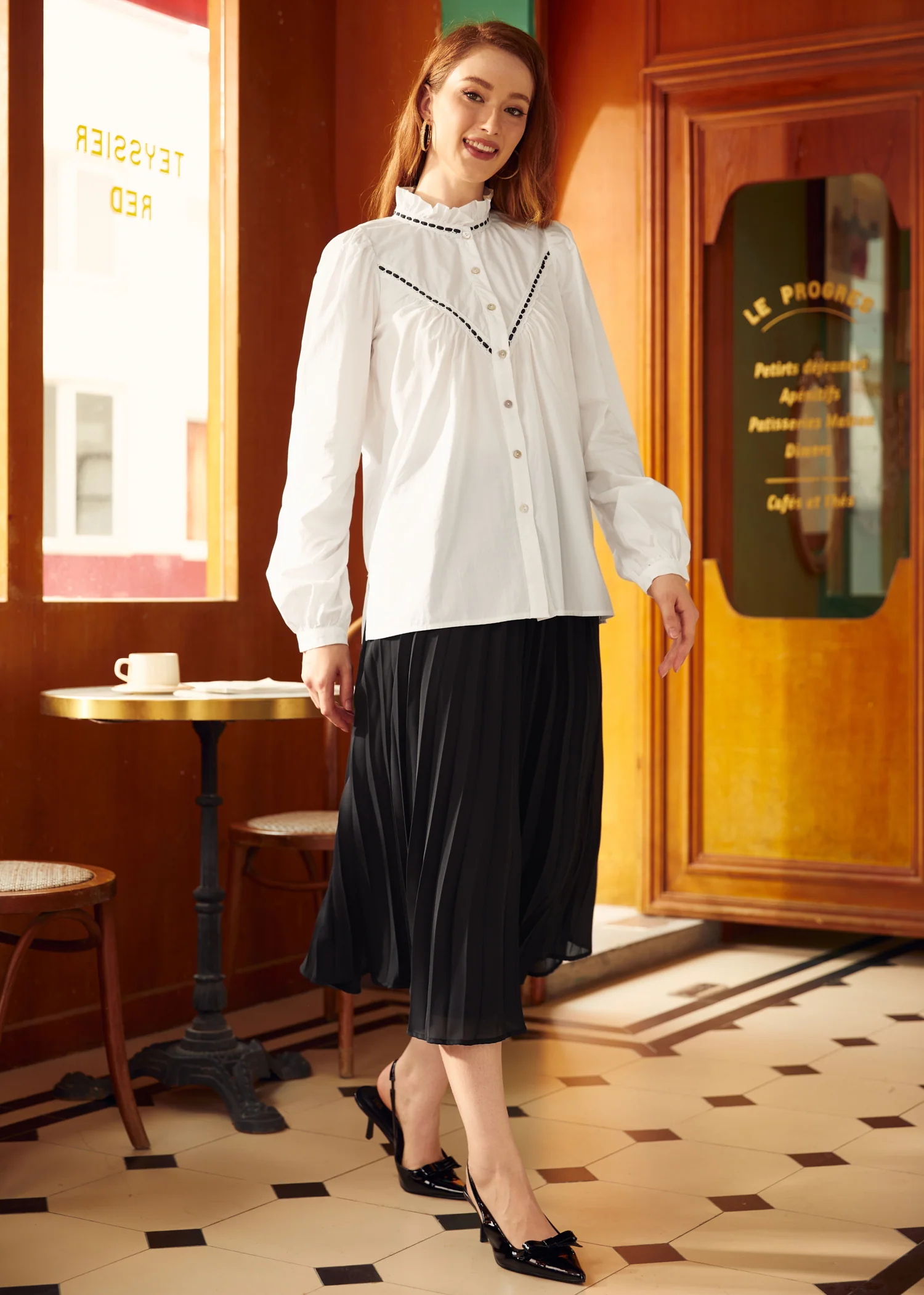 Whispering Sweet Nothings Blouse - Olabens