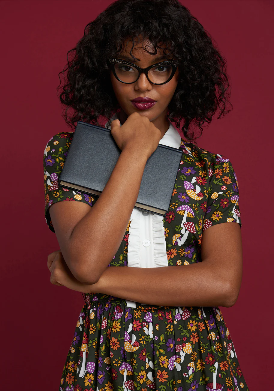 Yes, Darling Fit and Flare Dress - Olabens