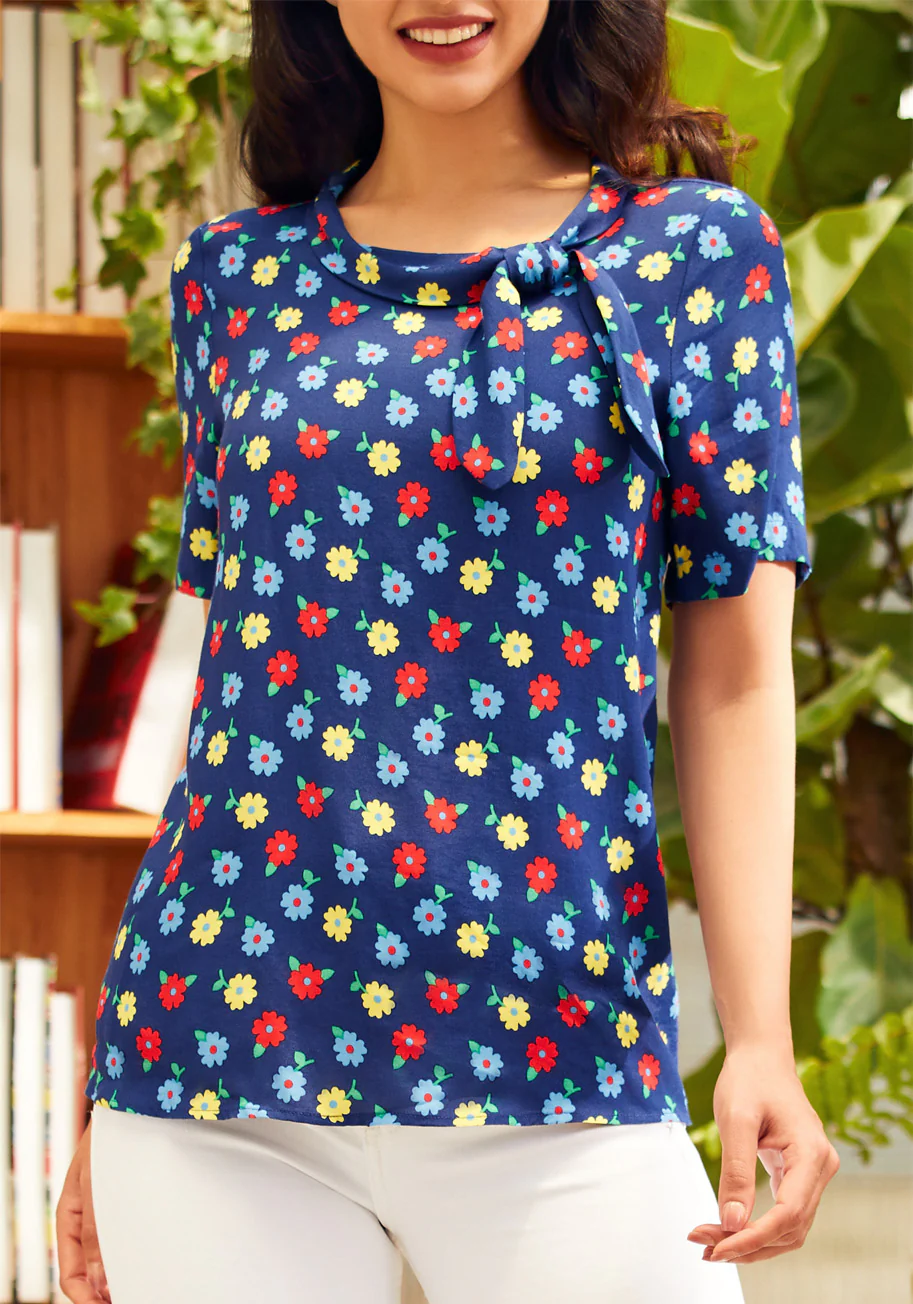 Taken To Traveling Blouse - Olabens