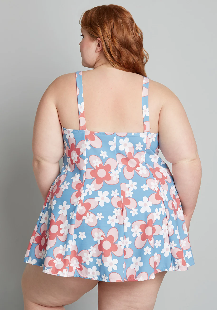 Let Fun Bloom One-Piece Swimsuit - Olabens