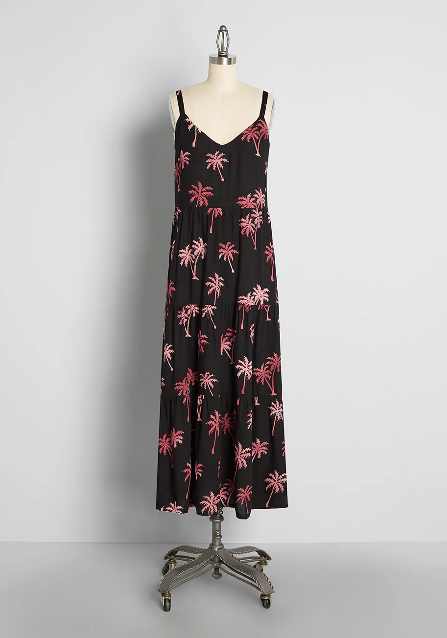 Keep Palm and Carry On Maxi Dress - Olabens