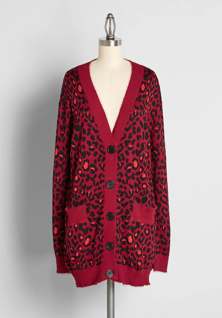 A Wild Coincidence Oversized Cardigan - Olabens
