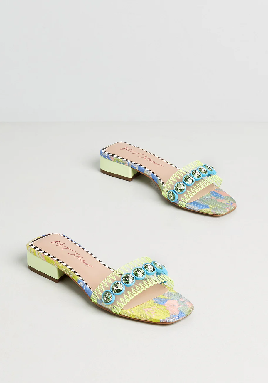 Summer Solstice Hostess Slide Sandal - Olabens