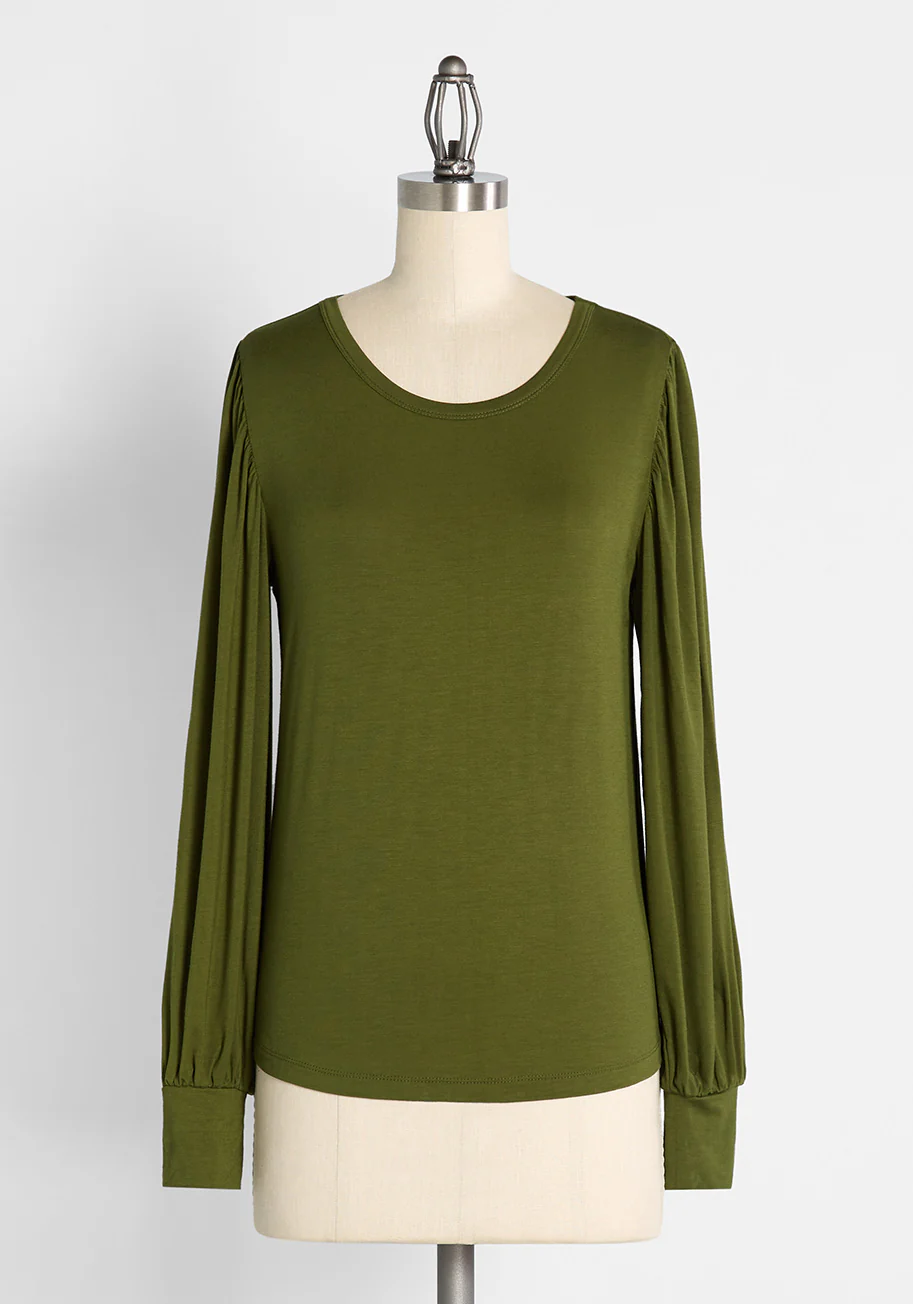 Beyond Basic Long Sleeve Top - Olabens