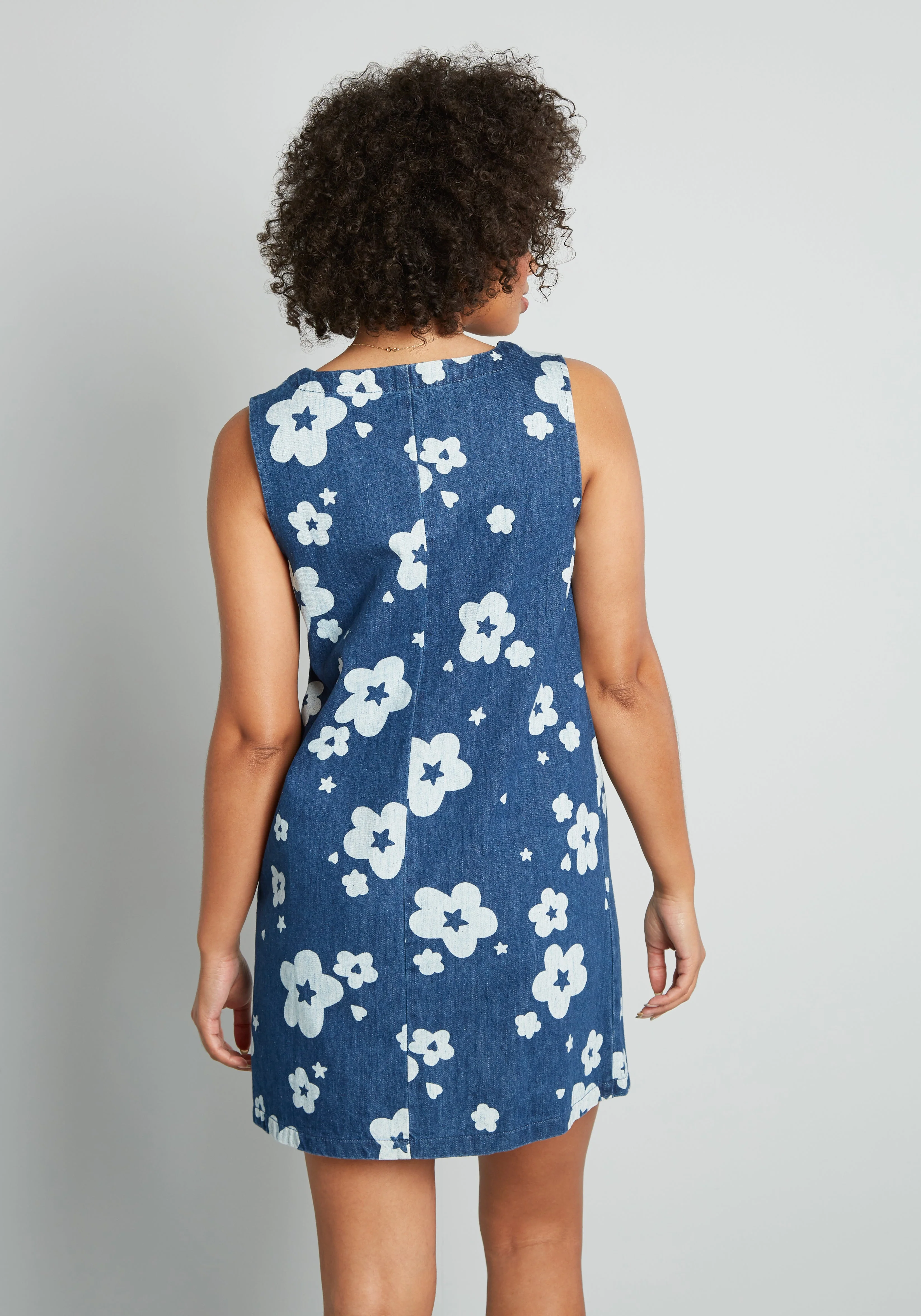 Starstruck Flower Power Denim Jumper - Olabens