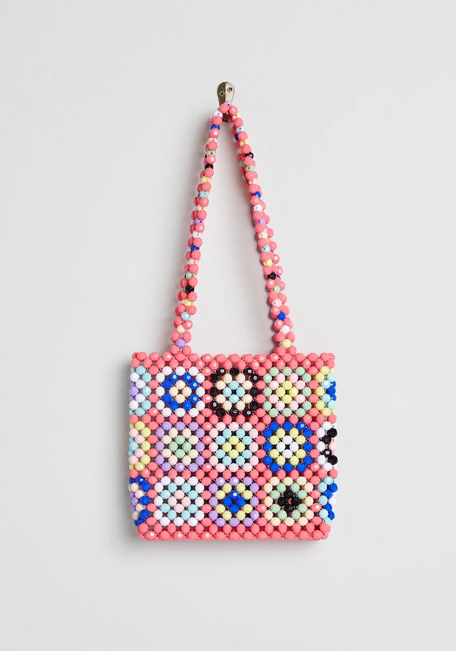 How're My Flowers? Beaded Handbag - Olabens