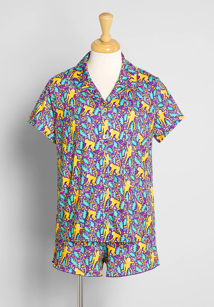 Bananas for Sleep Pajama Set - Olabens