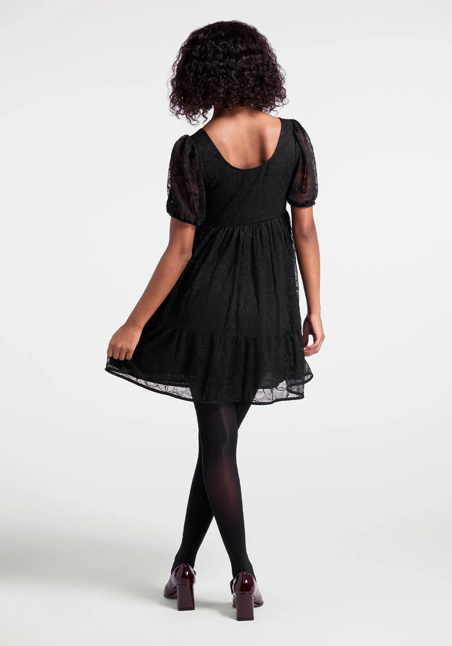 Right Lace, Right Time Babydoll Dress - Olabens