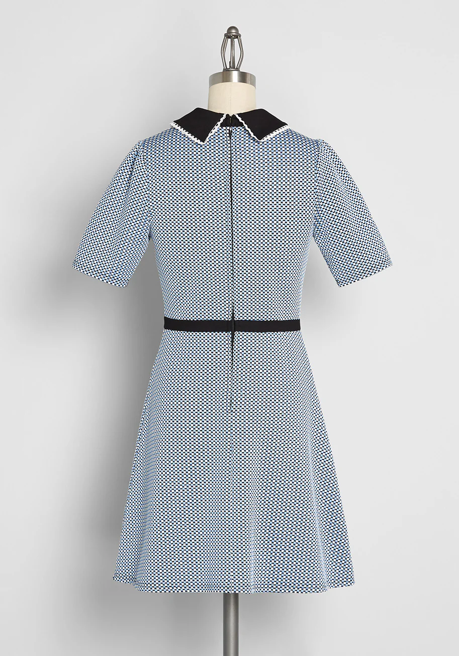 Taking My Mod Abroad A-Line Dress - Olabens