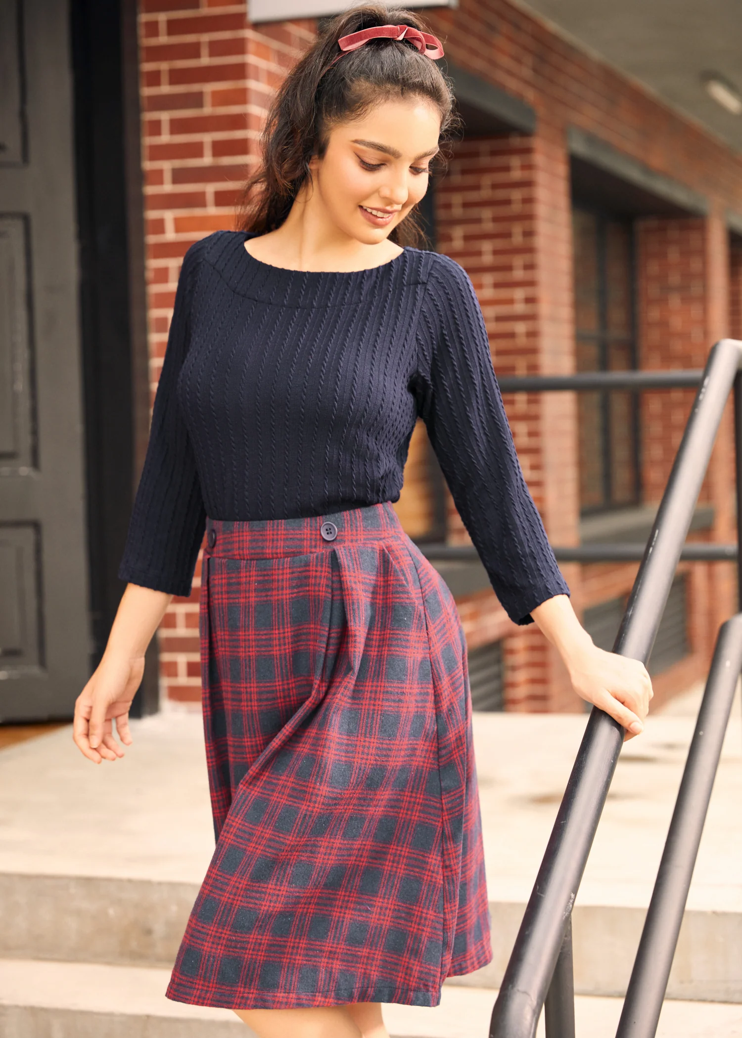 Heart of the Harvest Midi Skirt - Olabens