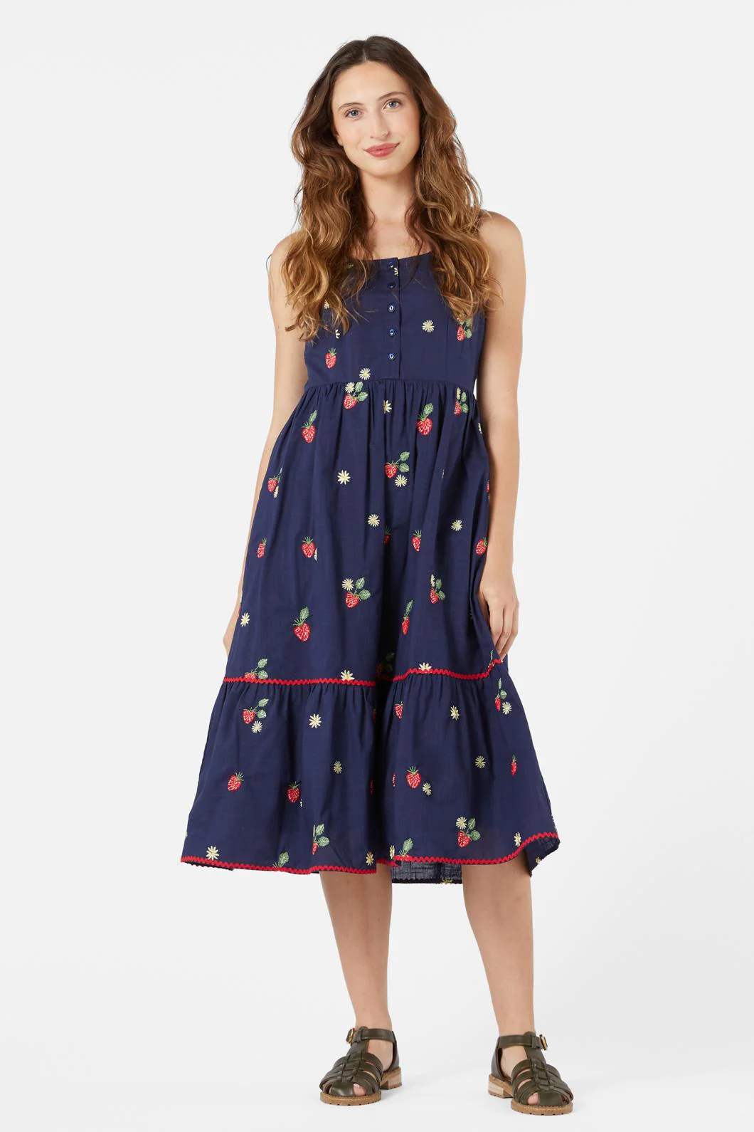 Sweet Jam Emb Dress - Olabens