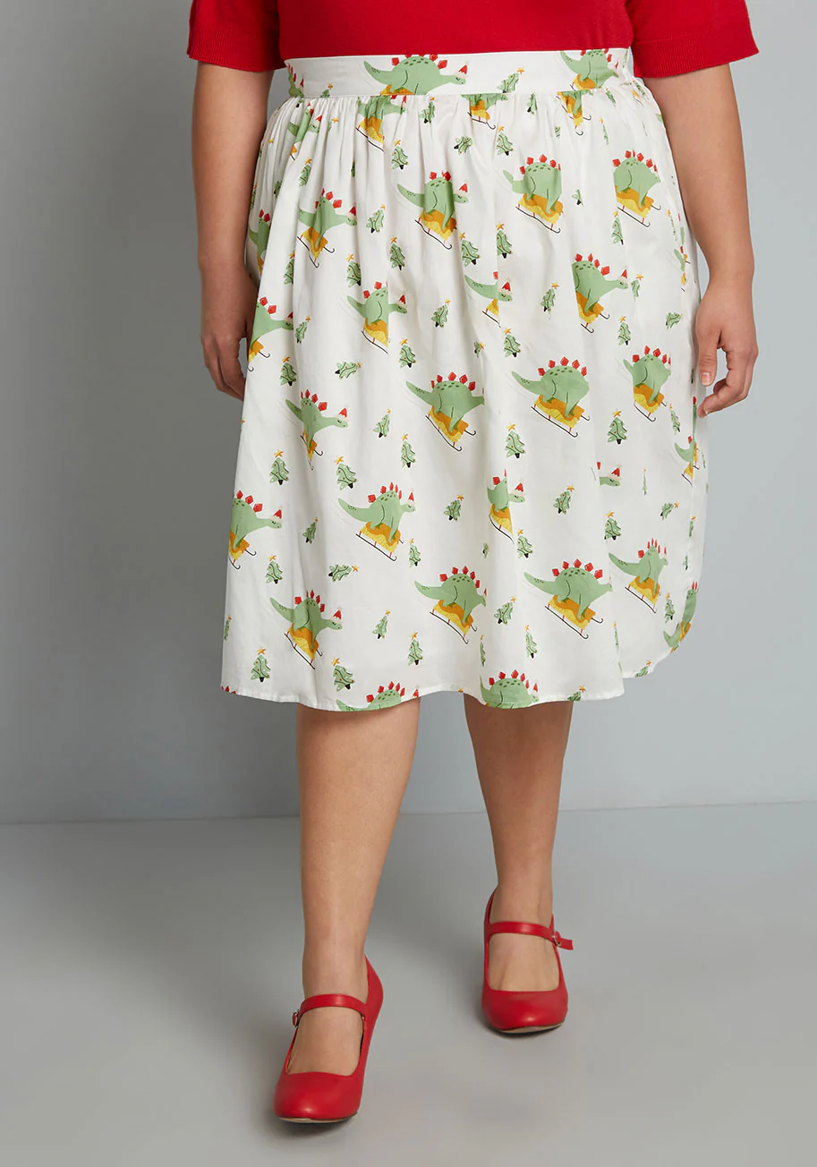 More Than Charming Cotton Skirt - Olabens