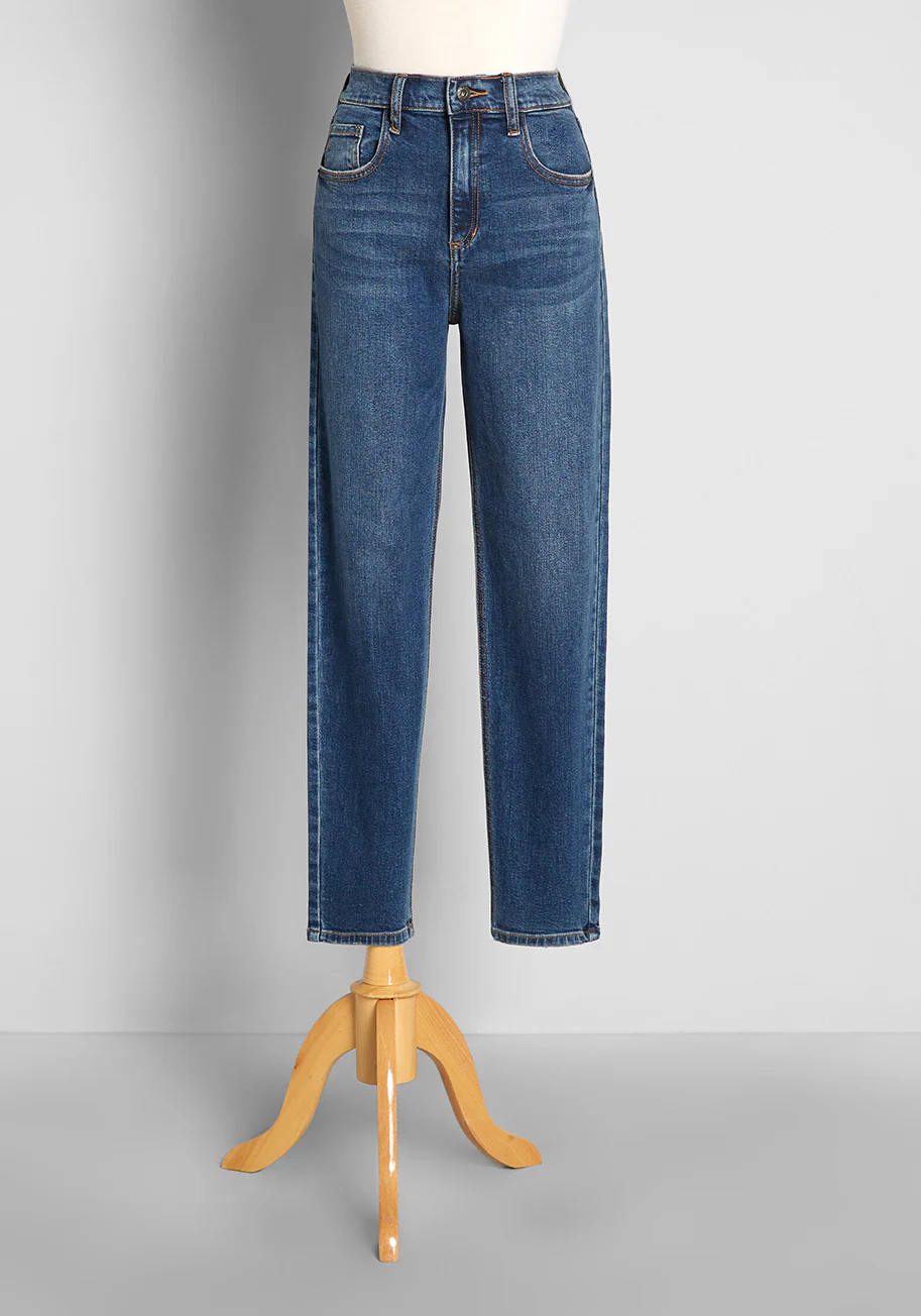 Gotta Have My Go-To Straight-Leg Jeans - Olabens