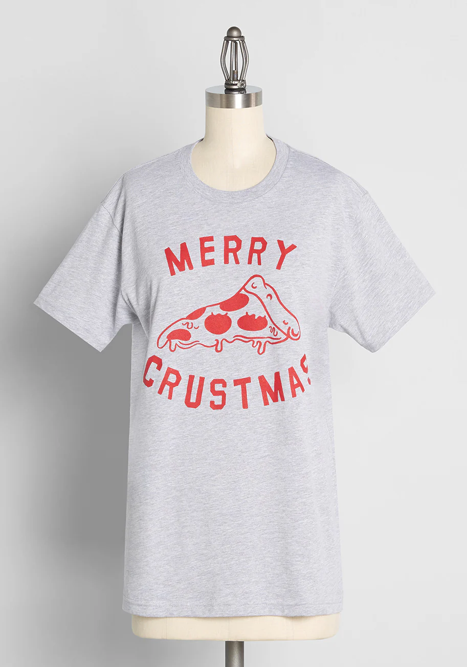 Merry Crustmas Graphic Tee - Olabens