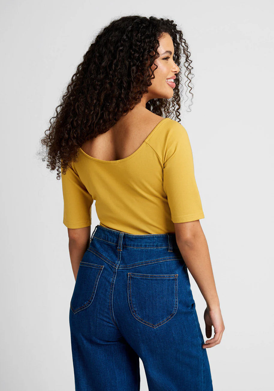 Centered and Serene Knit Top - Olabens