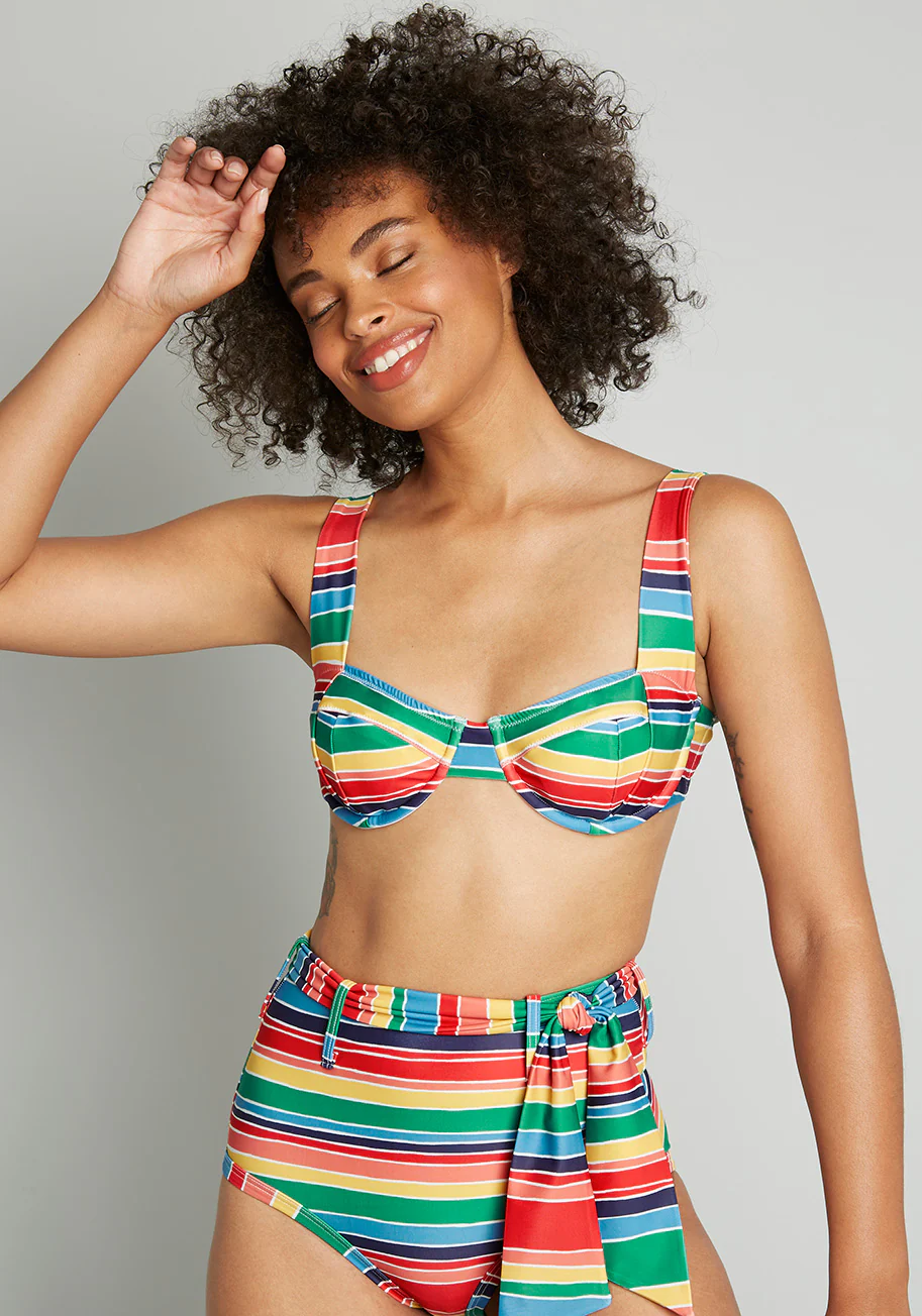 The Garbo Underwire Bikini Top - Olabens