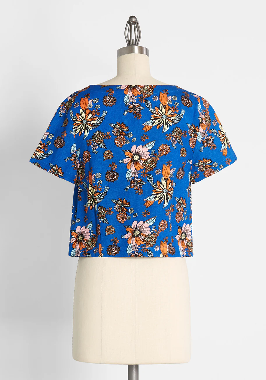 Breezy Days On My Mind Button-Up Top - Olabens