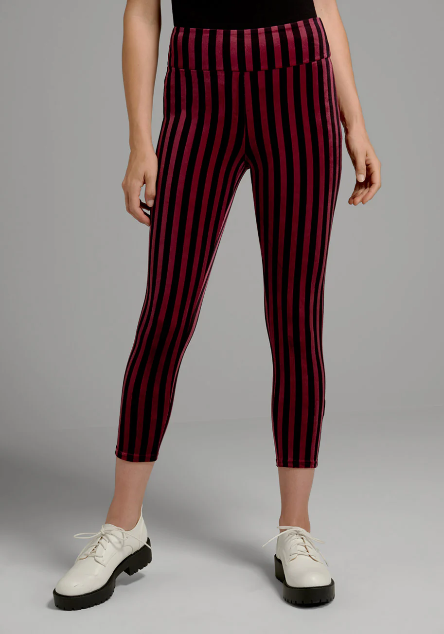 Dark Mystique Velvet Leggings - Olabens