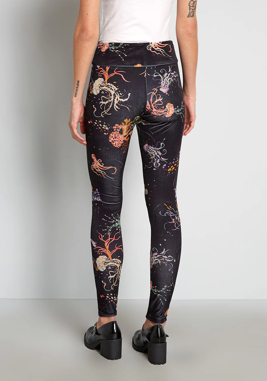 The Luxe Layer Velvet Leggings - Olabens