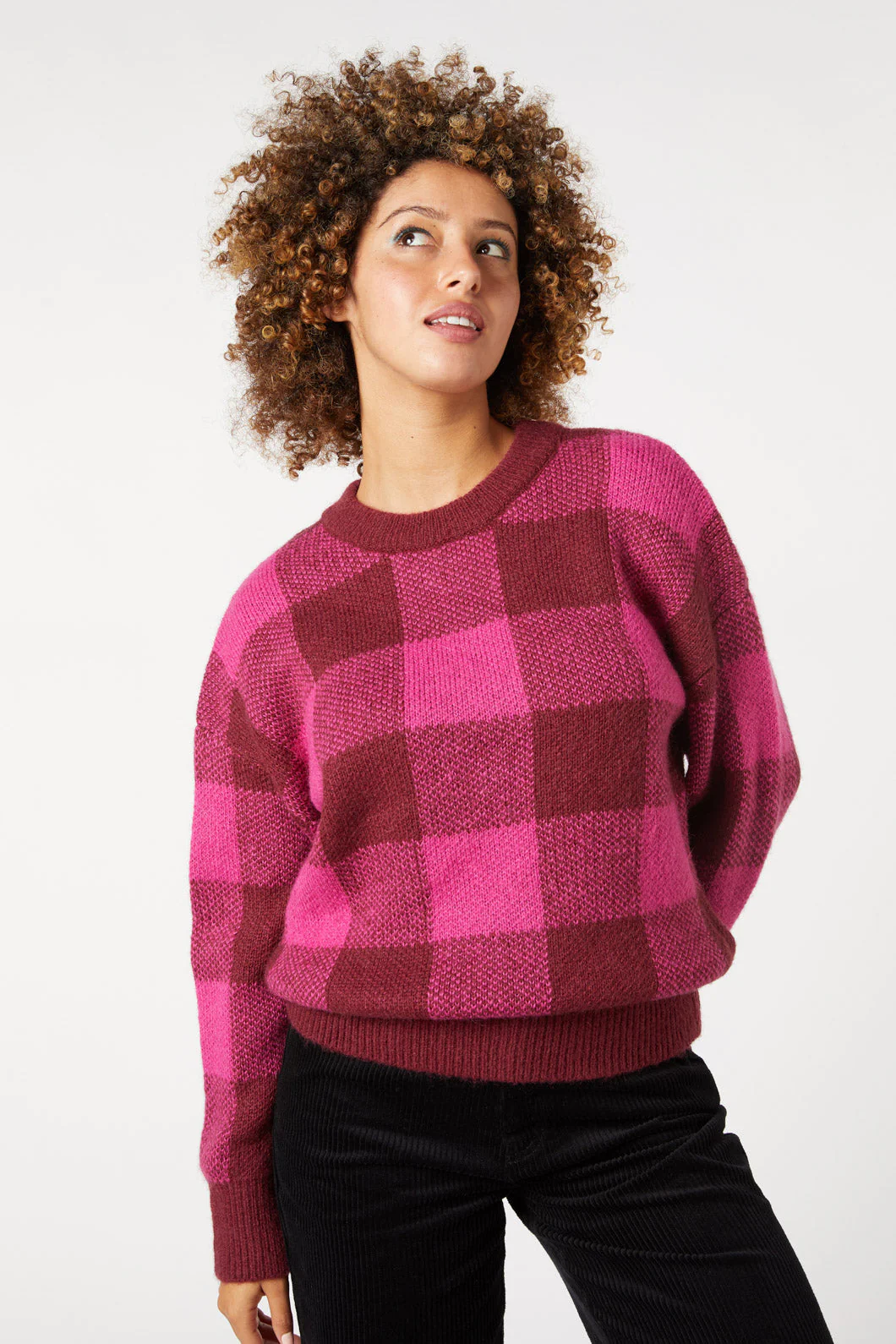 Ivy Check Jumper - Olabens