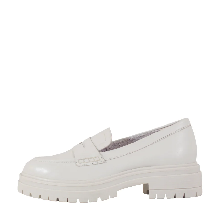 Giana Lug-Sole Penny Loafers - Olabens