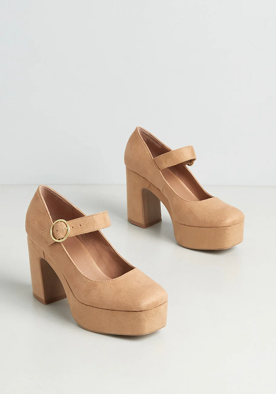 Pursuit of Passion Platform Heel - Olabens