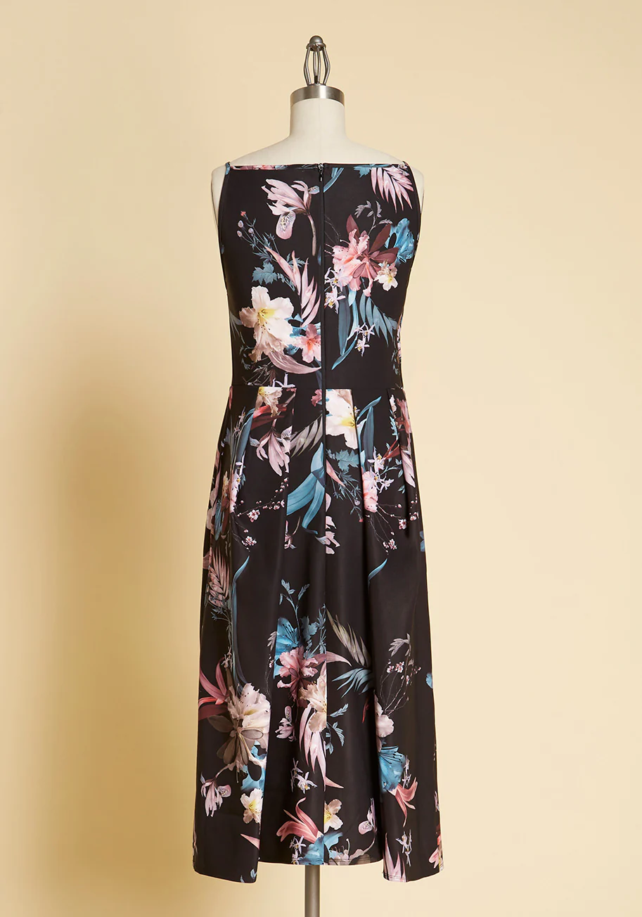Just the Occasion Midi Dress - Olabens