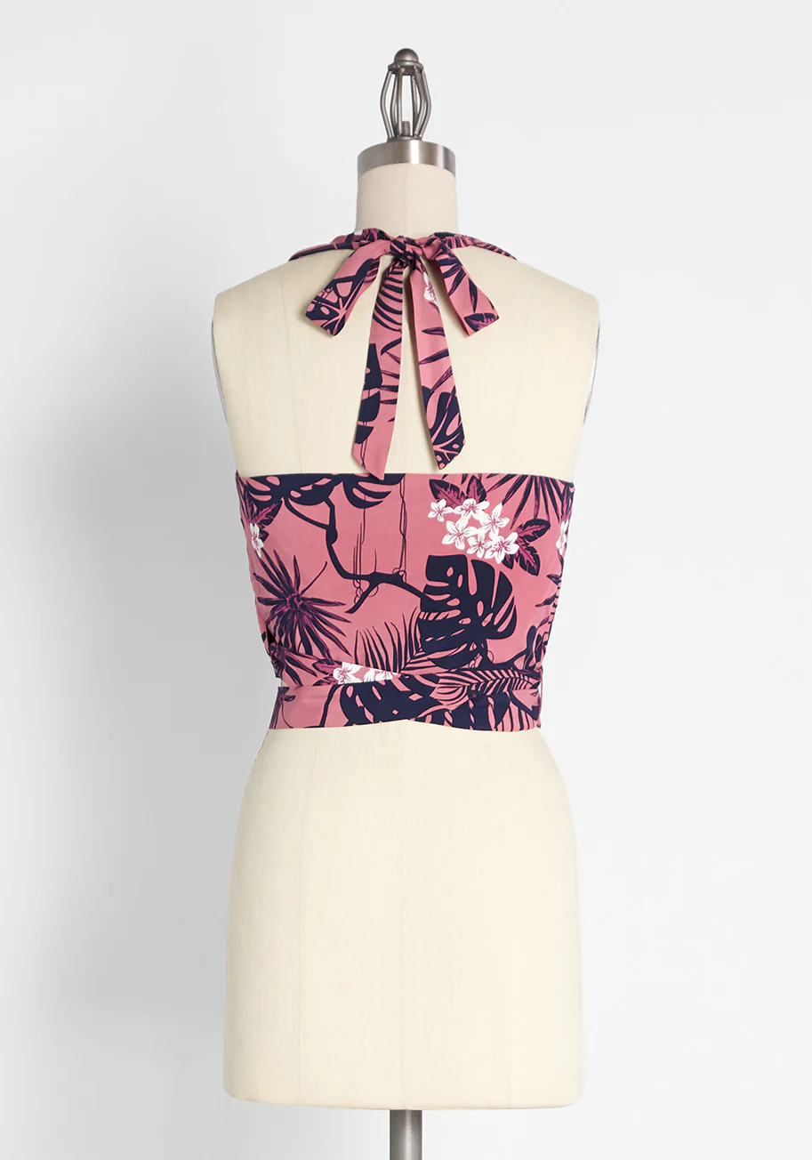 Isnyt x Collectif Tropicana Trippin' Halter Top - Olabens