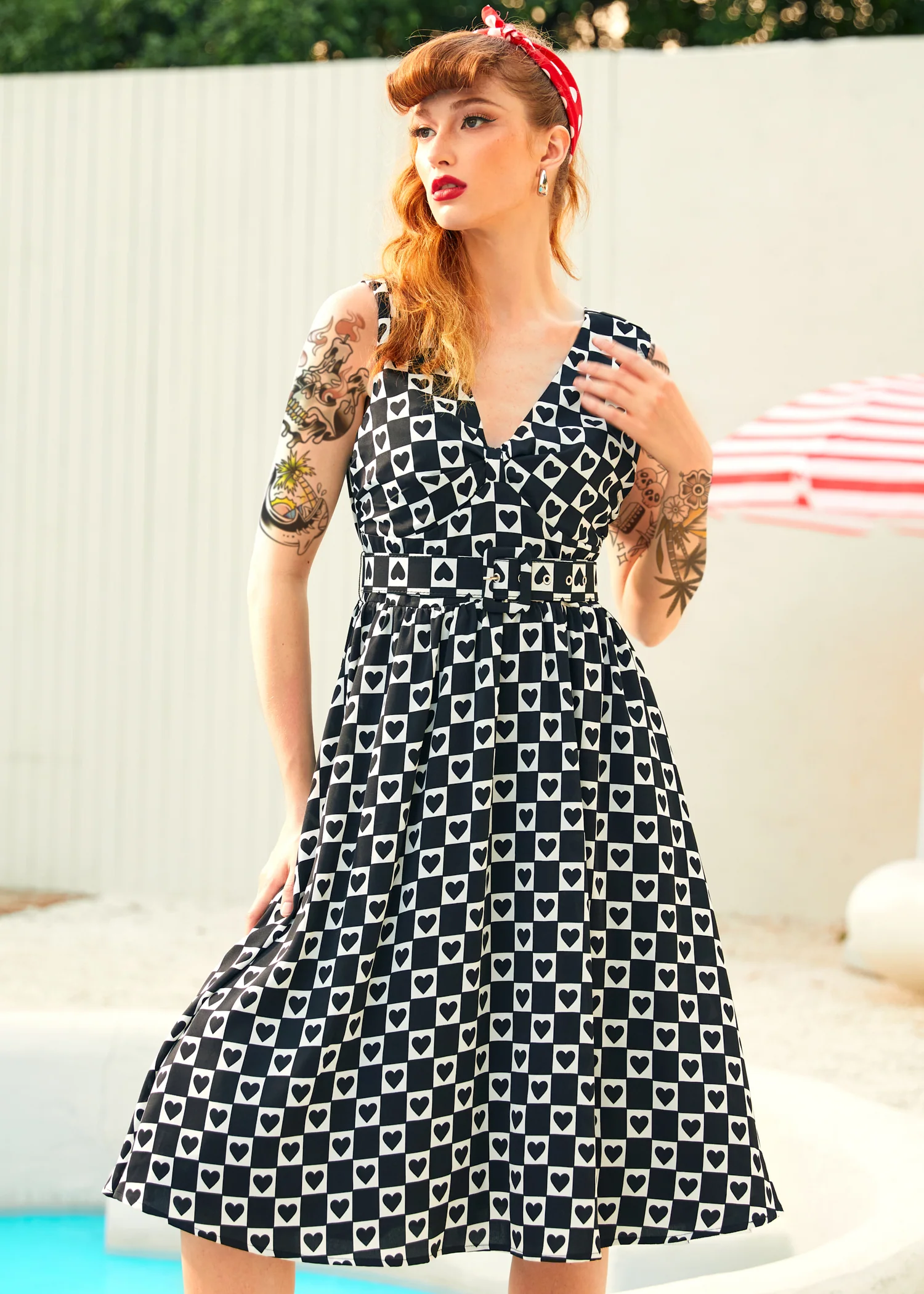 Hopeless Romantic Fit & Flare Dress - Olabens