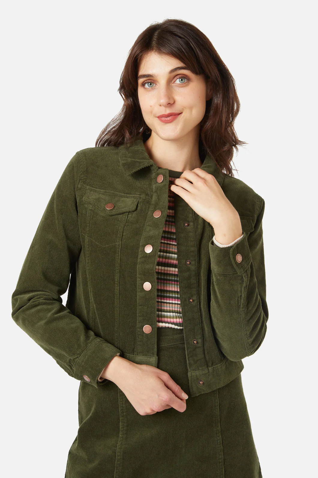 Georgie Cord Jacket - Olabens