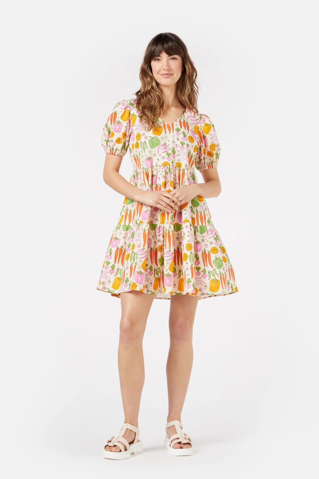Veggie Patch Mini Dress - Olabens