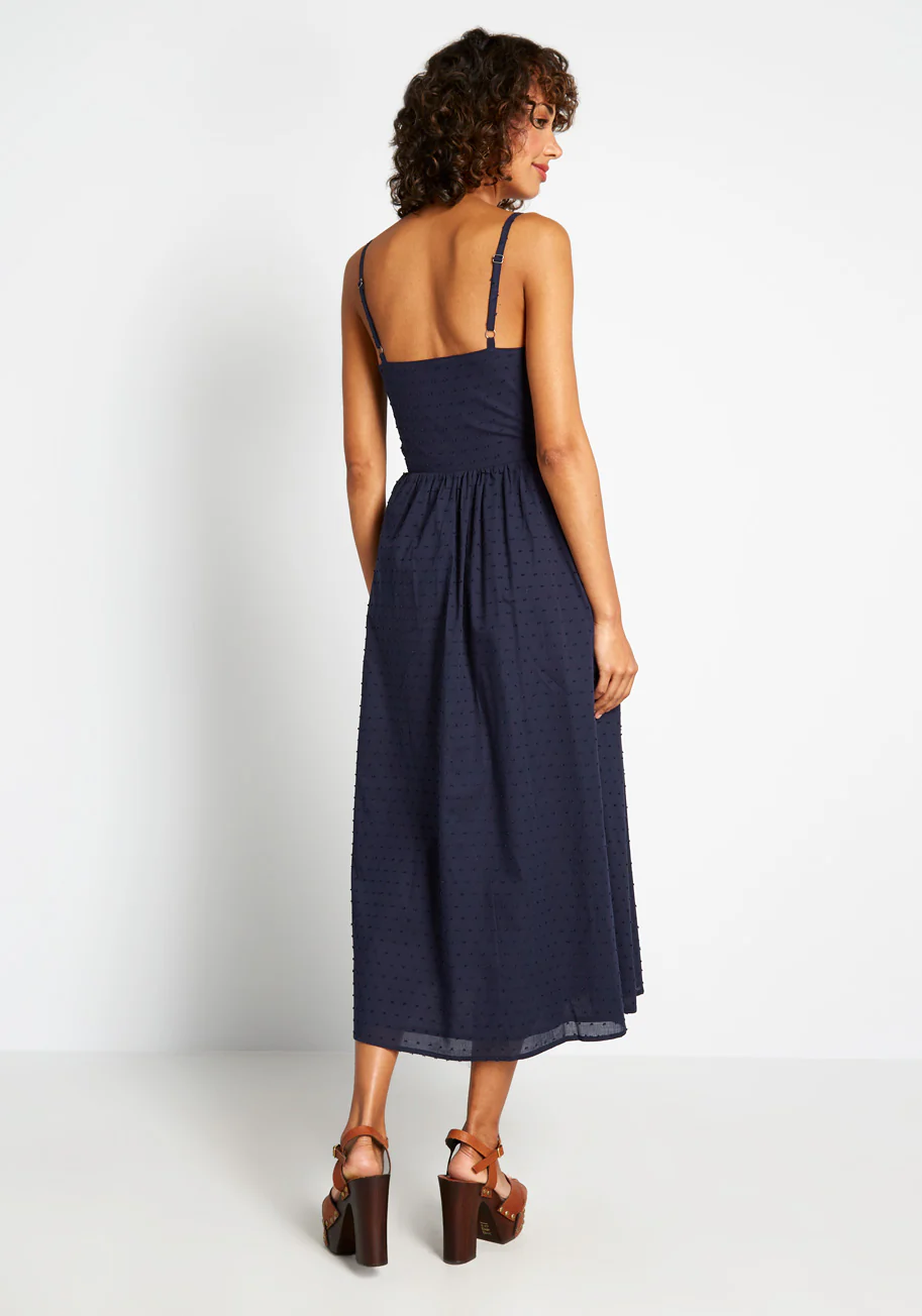 Quite Clearly Charismatic Midi Dress - Olabens