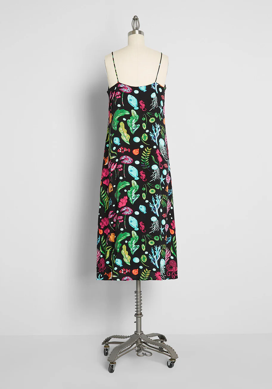 Inspired By The Sea Midi Dress - Olabens