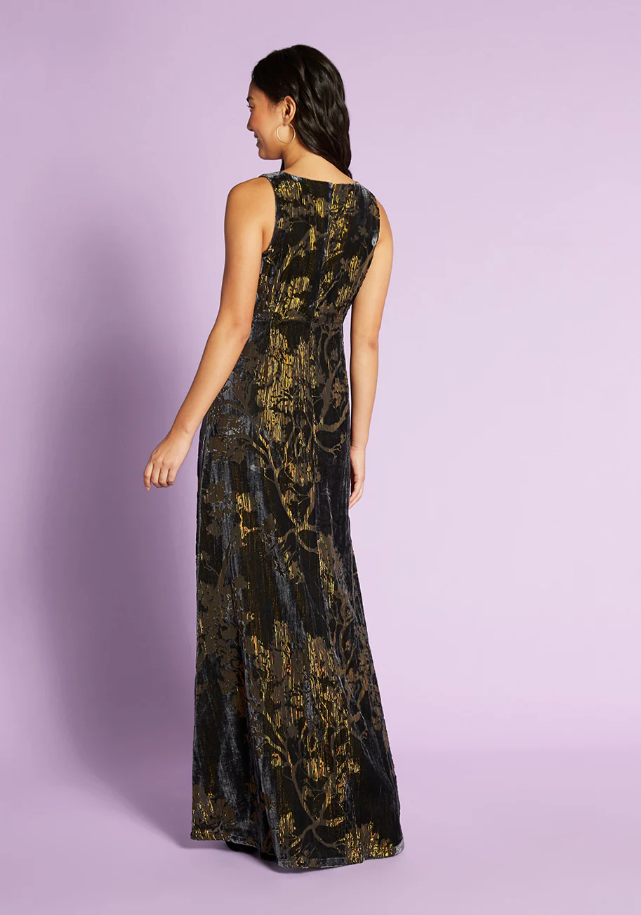 Once Upon An Enchanted Forest... Maxi Dress - Olabens