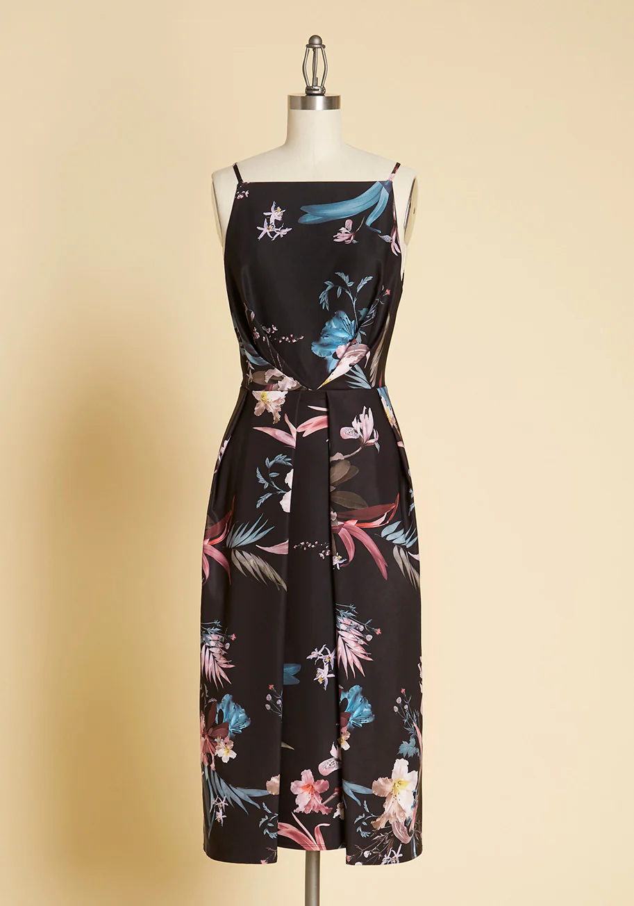 Just the Occasion Midi Dress - Olabens