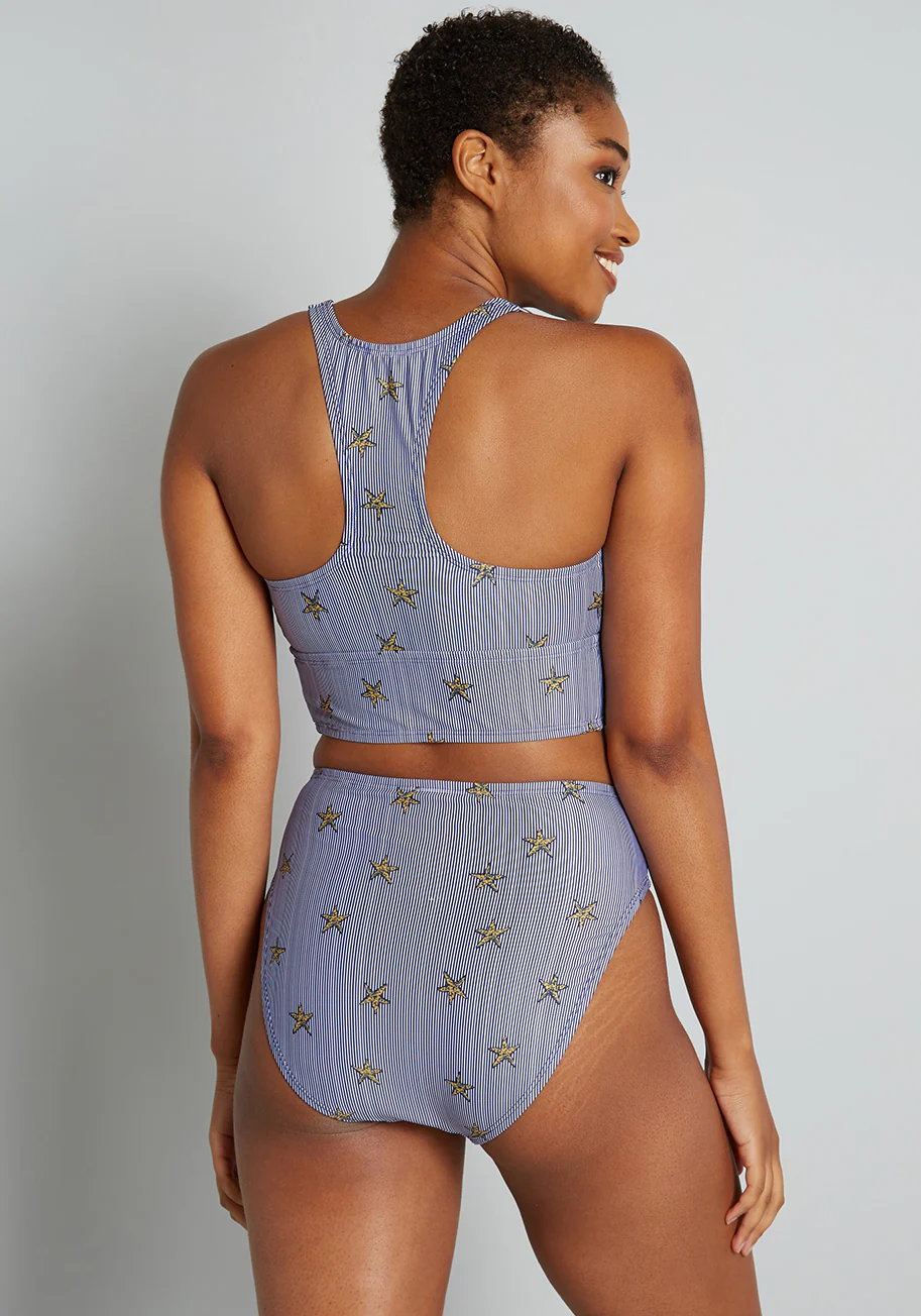 The Annika Crop Bikini Top - Olabens