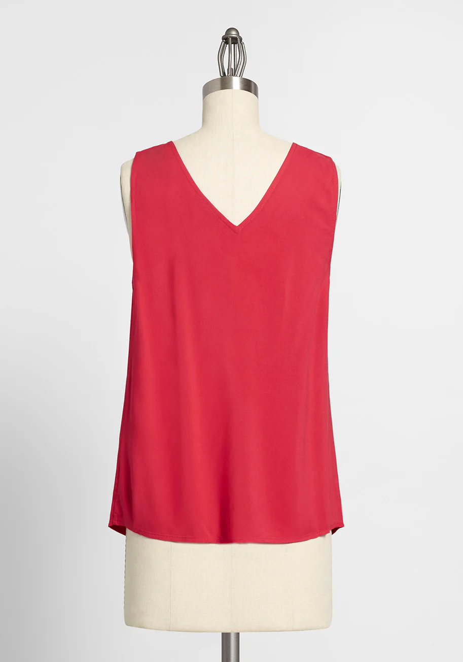Double The Fun V-Neck Tank Top - Olabens